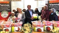 Eskort donates over R1m worth of food parcels