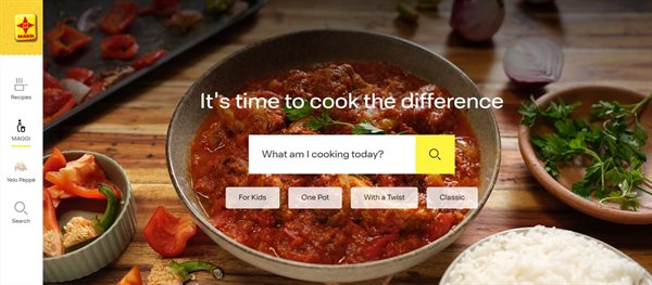Maggi freshens up online presence in Central and West Africa