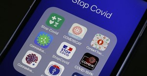The French mobile phone application StopCovid, developed to trace people who test positive with Covid-19. Chesnot/Getty Images