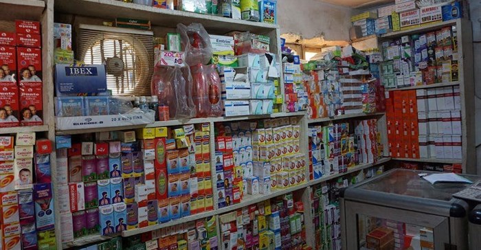 A pharmacy store in Ogun State, southwest Nigeria. Photo by Pius Utomi Ekpei /AFP via Getty Images