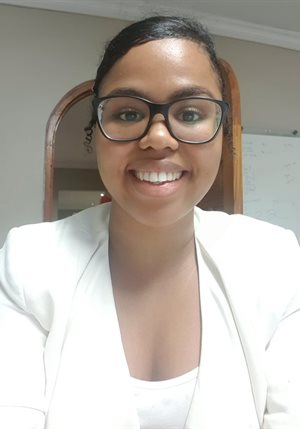 Chelsea Brown, student representative, South African Institute of Valuers (SAIV) Northern Branch executive