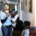 A general view during the country’s first human clinical trial for a potential Covid-19 vaccine in Soweto, South Africa. Felix Dlangamandla/Beeld/Gallo Images via Getty Images