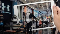 Virtual shopping with Under Armour