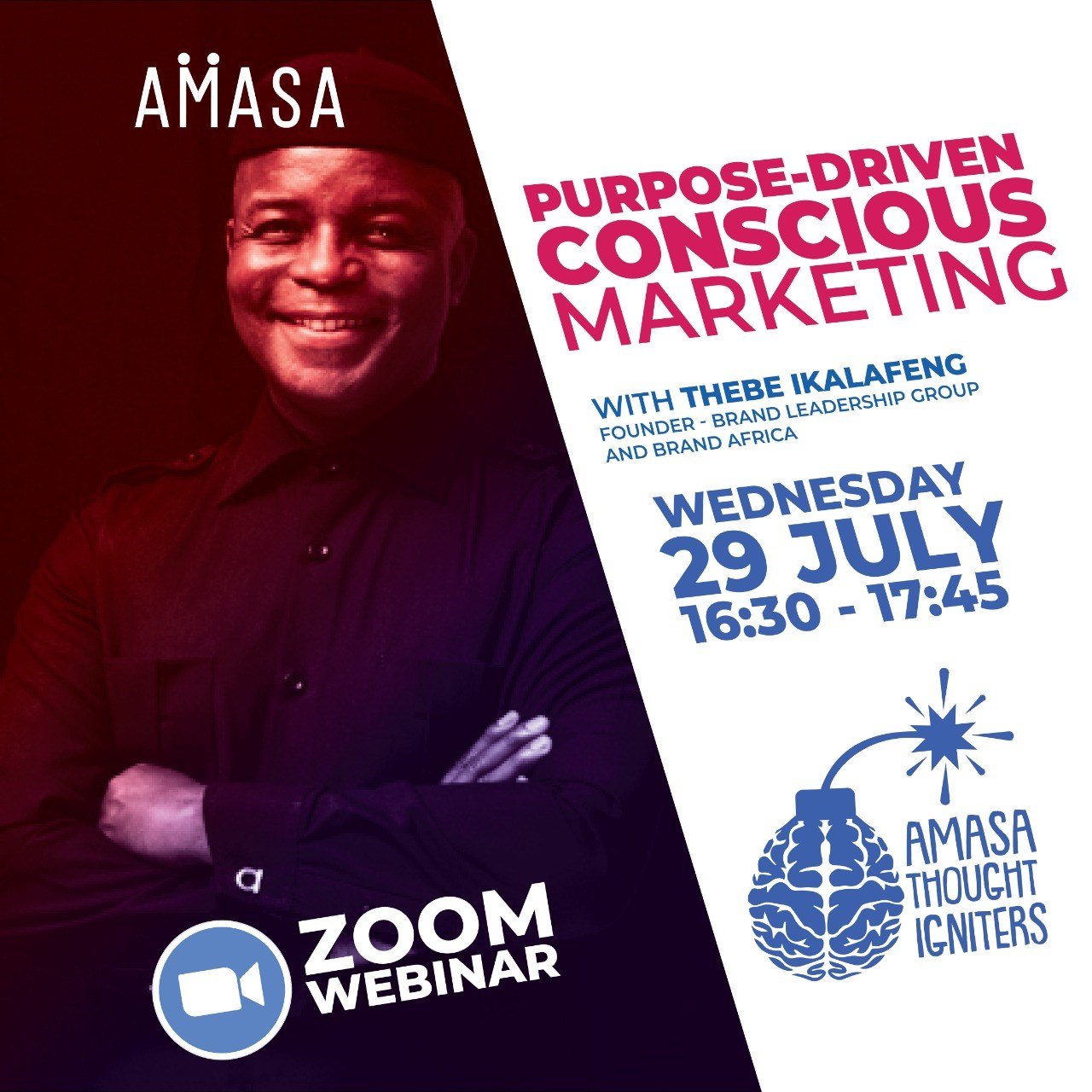 Amasa Ignite Webinar Forum - Purpose-driven conscious marketing