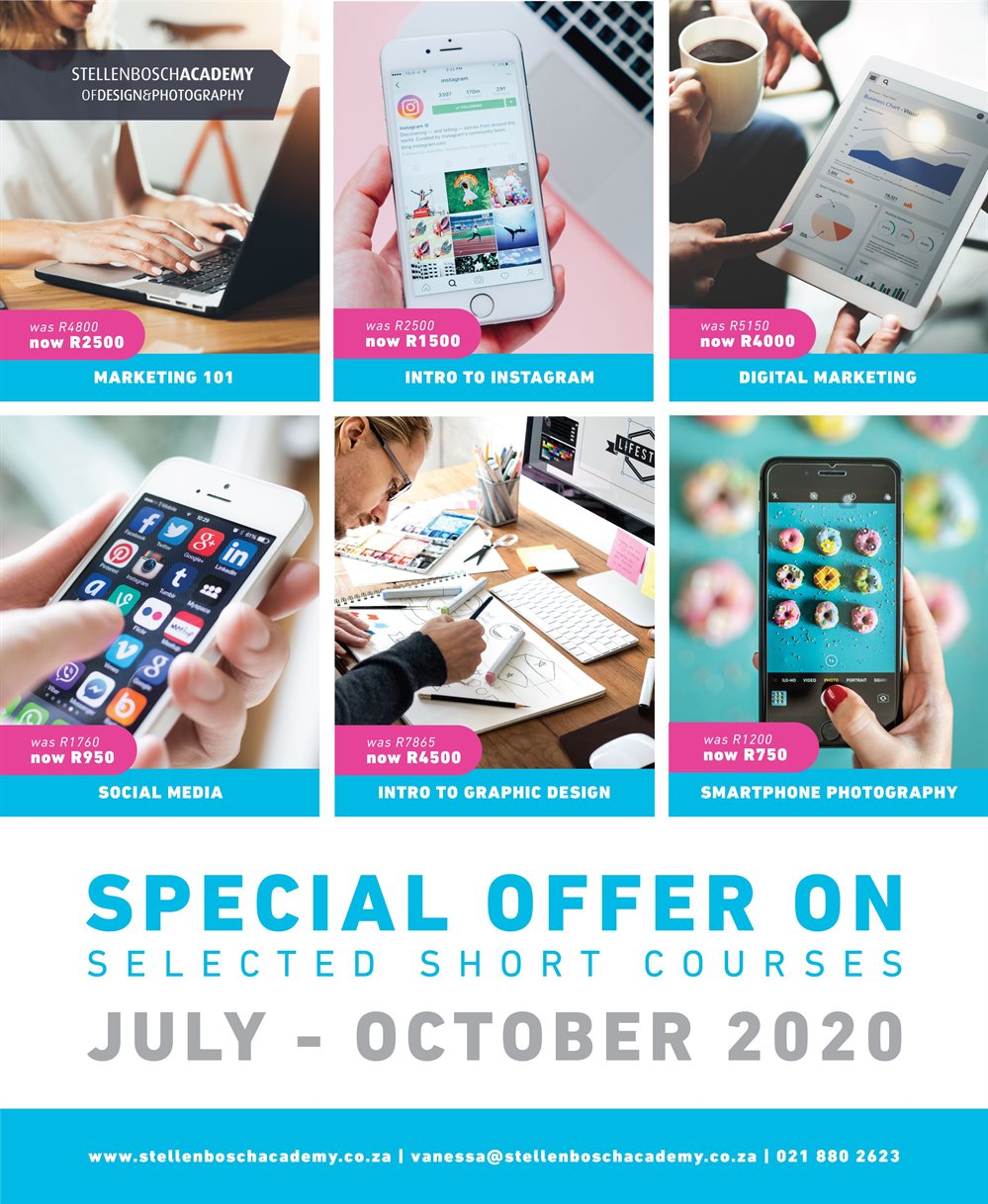 Special offer on selected online short courses: July-October 2020