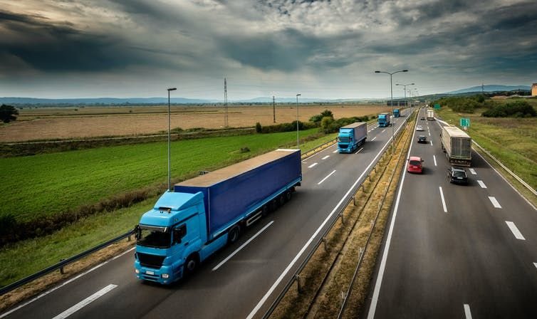 Garbage trucks, buses and the van that delivers your Amazon purchases are all prime candidates for electrification. (Shutterstock)