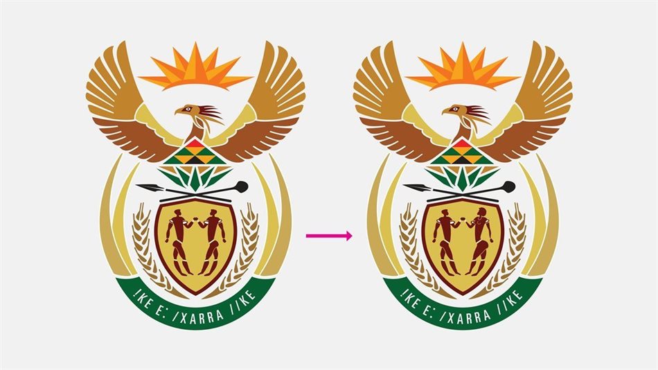 Newzroom Afrika calls for change to South Africa's coat of arms