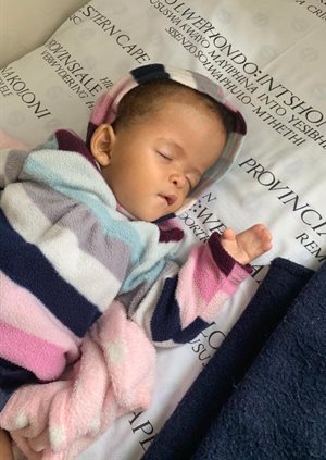 Two-year-old Rhiaadra, diagnosed with Aperts Syndrome, a genetic disorder which involves the skull, the face and both hands and feet, was scheduled to have surgery on 2 June. Given lockdown and the steep rise in Covid cases countrywide, the surgery has been provisionally rescheduled for September 2020.