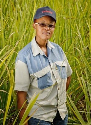 Nosisa Dube, junior farm assistant, Simamisa
