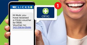 Send Clicks vouchers directly to the phone of someone in need