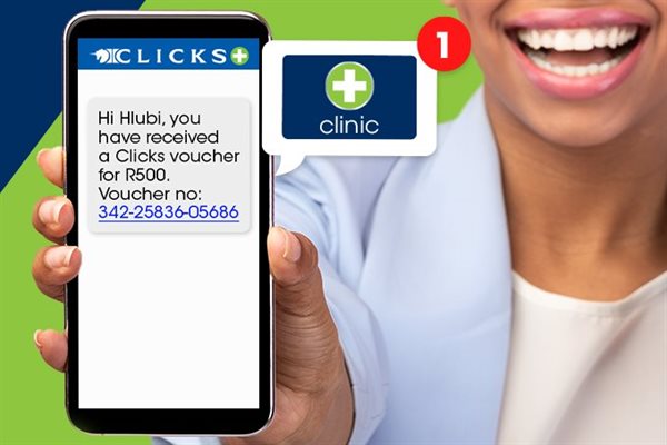 Send click vouchers directly to the phone of the person in need.