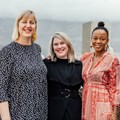 Anelde Greeff, co-director of SheSays Cape Town, Johannie van As, senior copywriter and director, SheSays Cape Town and new director Pride Maunatlala. Image credit: .