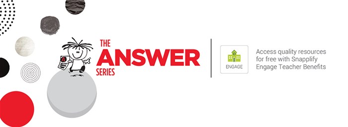 The Answer Series joins Snapplify's Teacher Benefits programme