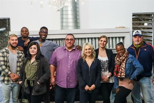 Left to right: Brandon De Souza; Elizma Keyter; Nkaroleng Matjie; Thando Mxosa; Ryan Nofal; Amy Whittam; Melissa Mays; Tshiamo Tana; David Doubell