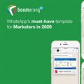 Be the first to use Whatsapp rich media templates!