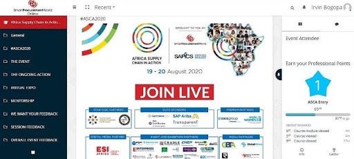 Enterprises UP participates in Africa's biggest online supply chain conference