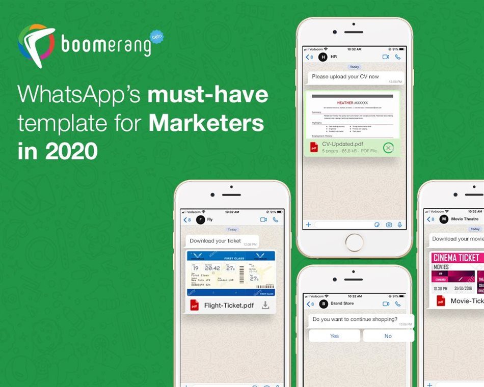 Boomerang.africa - WhatsApp templates increase engagement and conversion rates