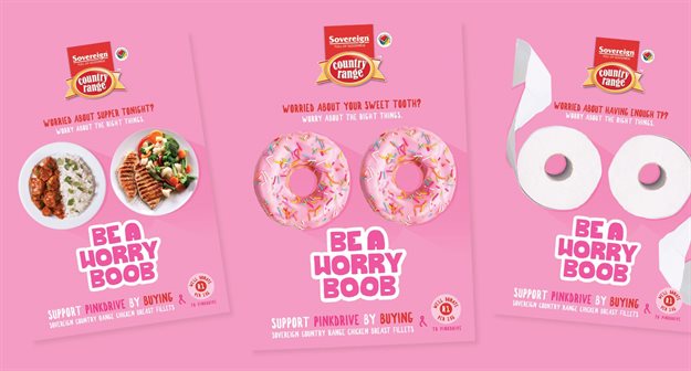 Sovereign's quirky 'Be a worry boob' campaign raises funds for PinkDrive