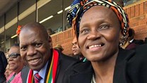 Dr Zweli Mkhize and his wife, May. Image: Twitter