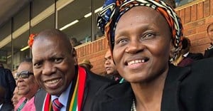 Dr Zweli Mkhize and his wife, May. Image: Twitter