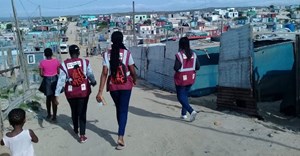 Activists of the Movement for Change and Social Justice canvassing the streets of Gugulethu in Cape Town. MCSJ