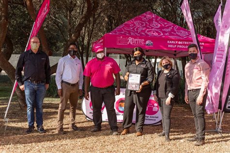 Scan Display supports PinkDrive with outdoor branding