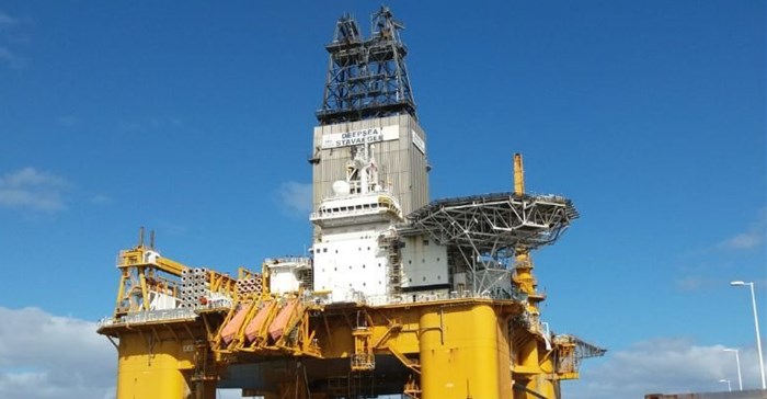 Deepsea Stavanger, the rig used in Total's offshore operations