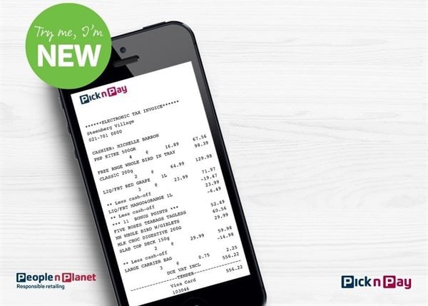 Pick n Pay introduces digital receipts for Smart Shoppers