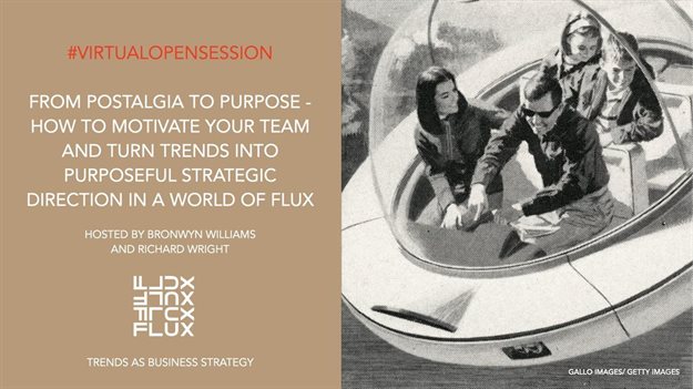 Virtual open session: From postalgia to purpose - How to motivate your team and turn trends into purposeful strategic direction in a world in flux