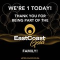 We are one! East Coast Gold celebrates birthday with cash prizes