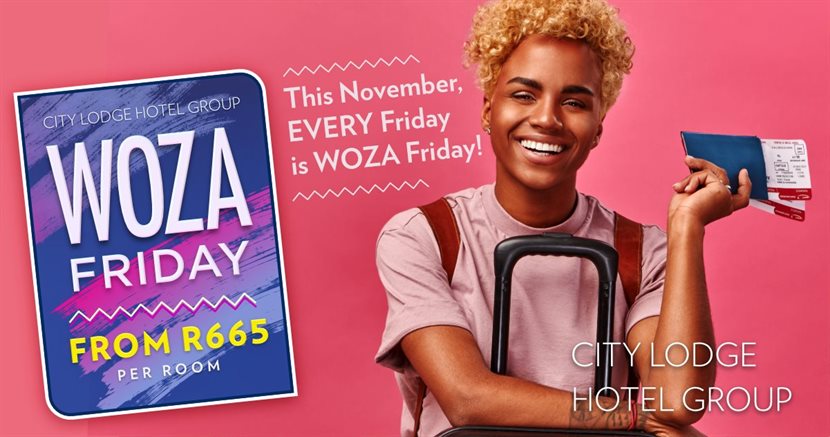 City Lodge Hotels says Woza Friday!