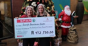 Spar WC hands over R412,500 to Saartjie Baartman Centre