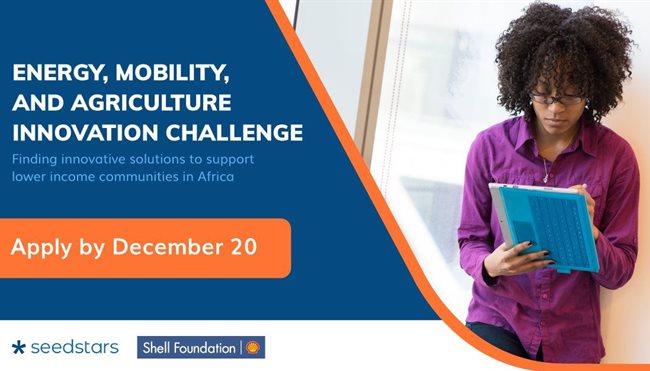 Open call for African startups addressing access to energy, agriculture, mobility issues