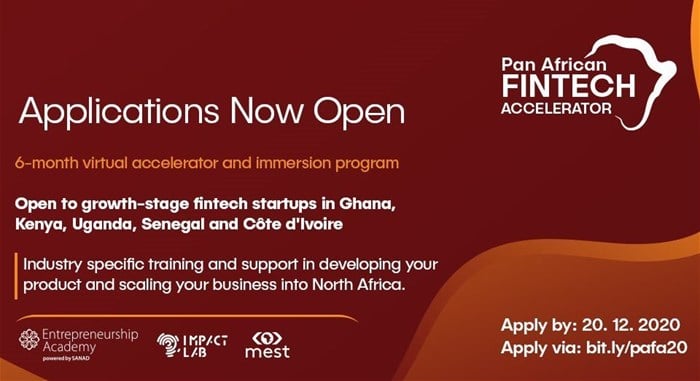 Pan African Fintech Accelerator open to growth-stage tech startups