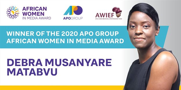 Zimbabwean journalist wins 2020 APO Group African Women in Media Award
