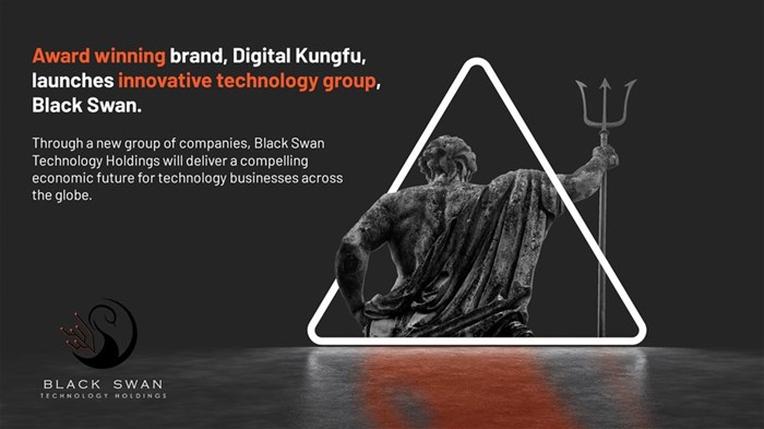 Award-winning brand, Digital Kungfu, launches innovative technology group, Black Swan Technology Holdings