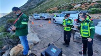 EMS drone rescue in Rooi-Els