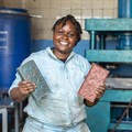 Kenya's Nzambi Matee recycles plastic to make bricks stronger than concrete
