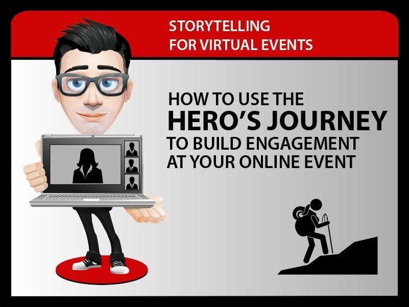 How to use the hero's journey to build engagement at your online event
