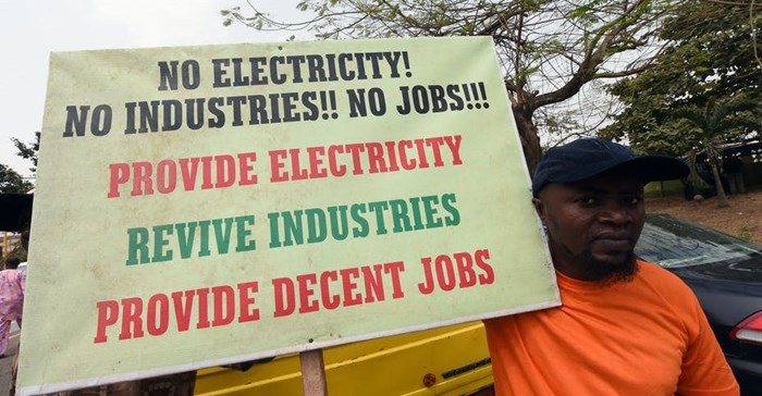 Several protests have trailed the privatisation of the power sector in Nigeria. Pius Utomi Ekpei/AFP via Getty Images