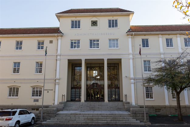 Stellenbosch University's Admin B building. Image supplied