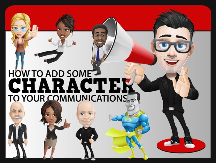 How to add some character to your communications