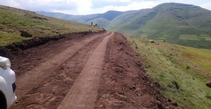 Polihali Western Access Roads project in Lesotho