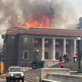 UCT campus evacuated, classes suspended after fire guts library