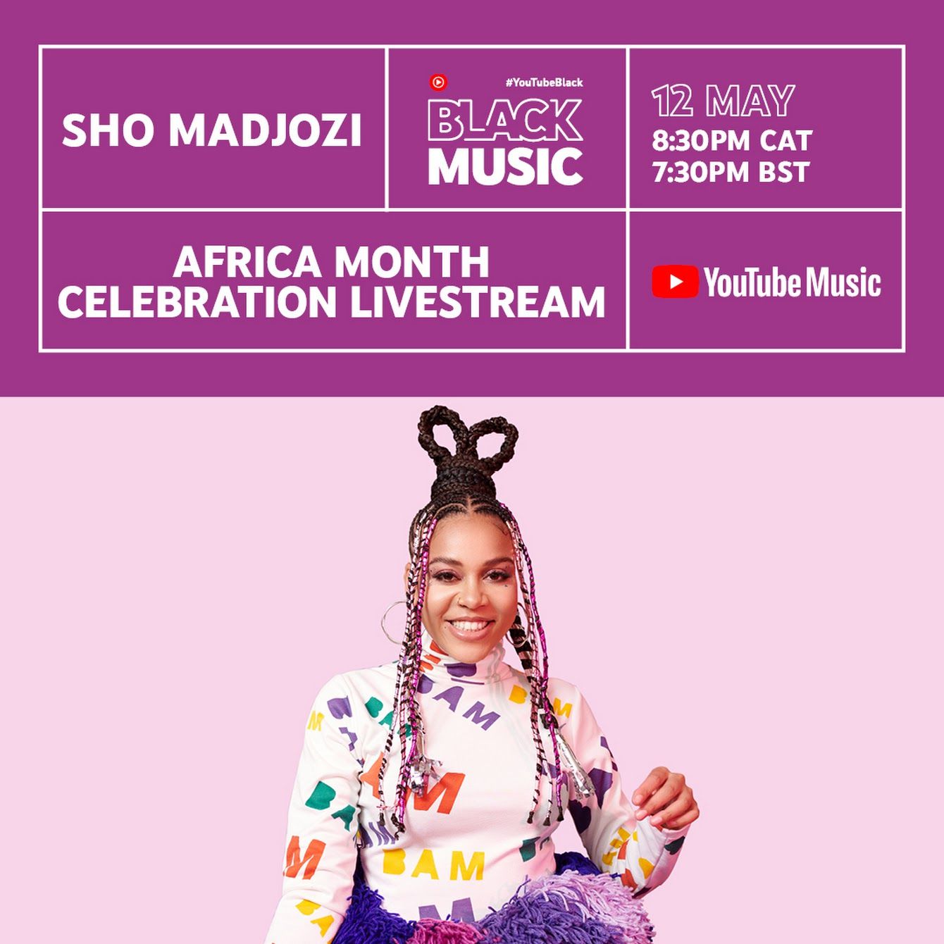 YouTube Music to celebrate #AfricaMonth with panel discussions, live performances and Africa Day Concert