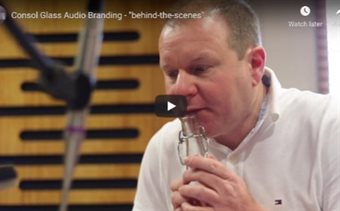 Check out the behind-the-scenes of the Consol Glass audio branding