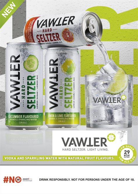 SA market welcomes the arrival of Vawter Hard Seltzer