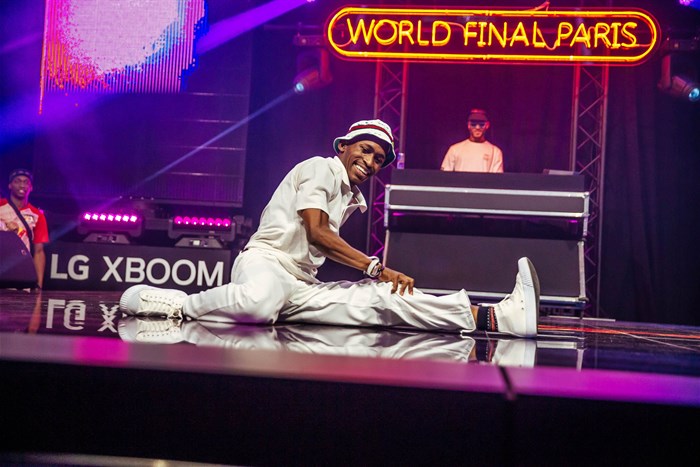 Tebza at the Red Bull Dance Your Style World Final 2019 in Paris - © Tomislav Moze/Red Bull Content Pool