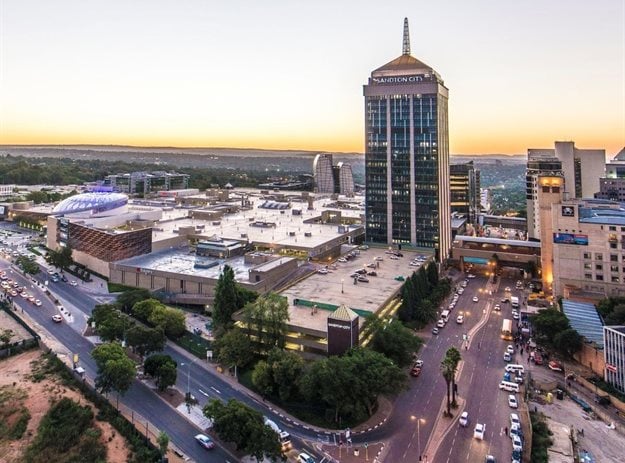 Sandton City and surrounds. Image: