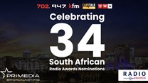 Primedia Broadcasting celebrates 34 South African Radio Awards nominations